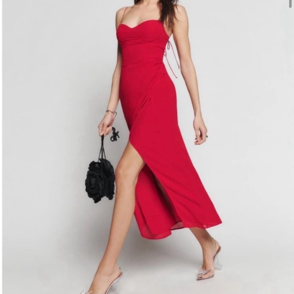 Reformation Red Dress